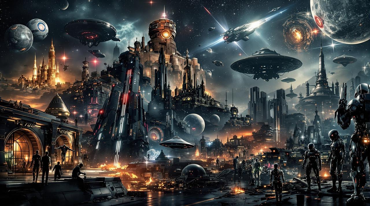 科幻电影百年史 - 从《大都会》到《沙丘》专题封面图